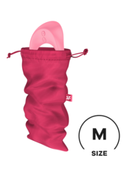 Sac de rangement sextoys rose taille M Treasure Bag Satisfyer - CC597879